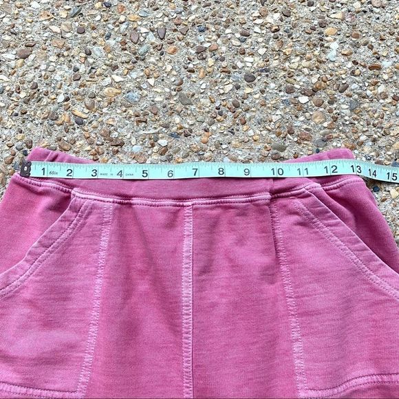 Women’s L.L. Bean Pink Casual Drawstring Pockets Cotton Skirt XS - Picture 4 of 9